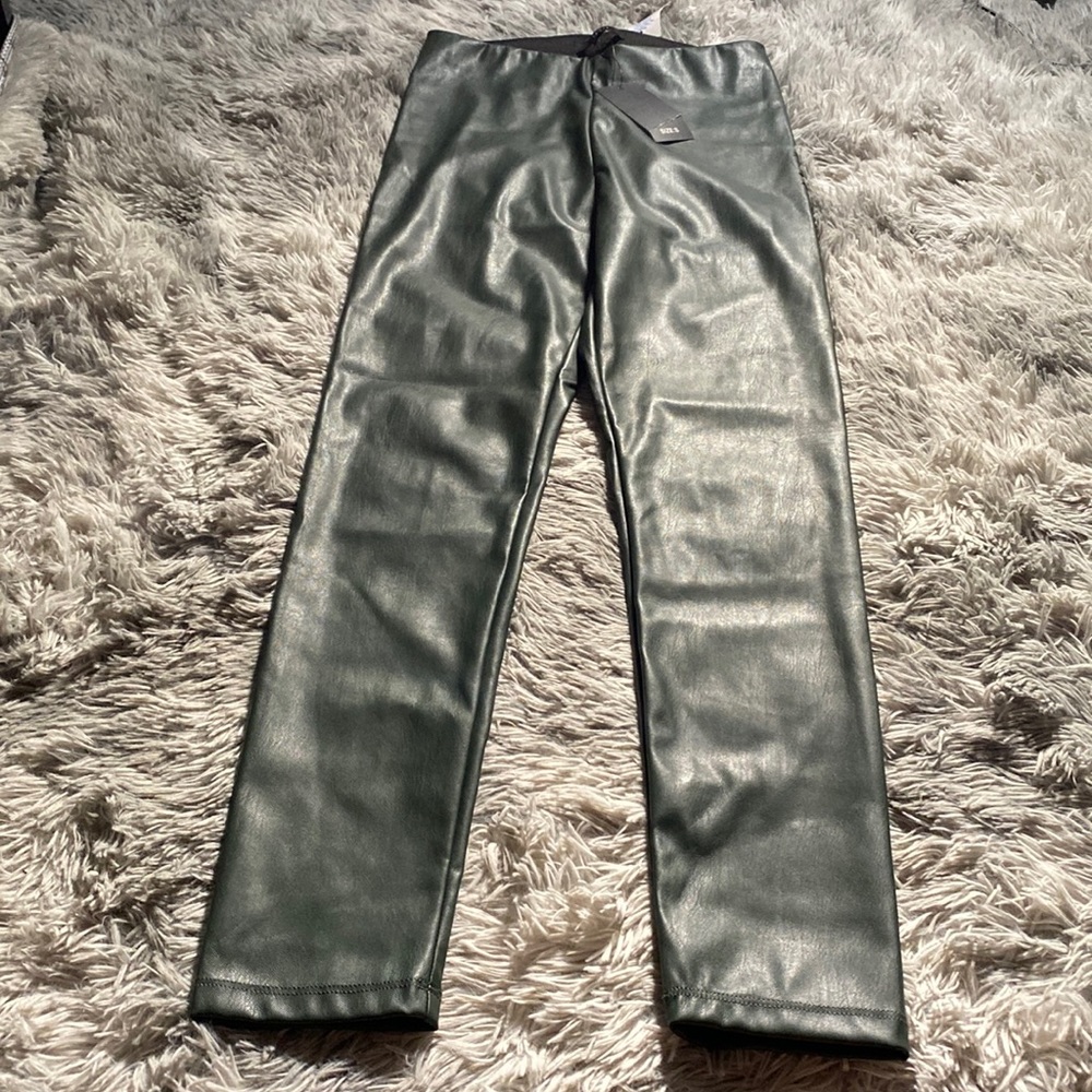 21 Saints Leather Pants Size S